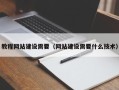 昌邑教程网站建设需要（网站建设需要什么技术）